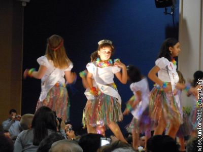 Léana, miss junior 2011 lors du 3ème passage