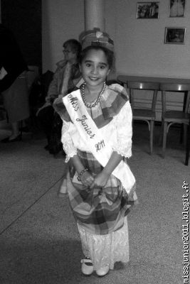 Léana, miss junior 2011